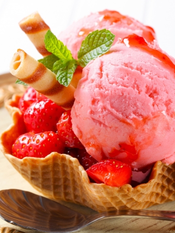 fruit sorbet