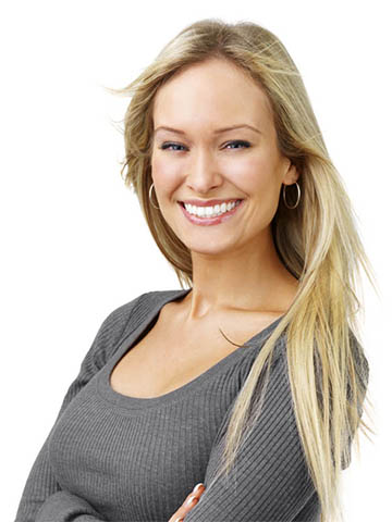 smiling woman