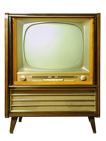 old television