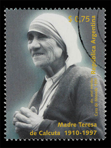 mother teresa stamp